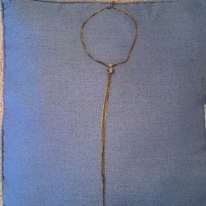 Lariet choker necklace